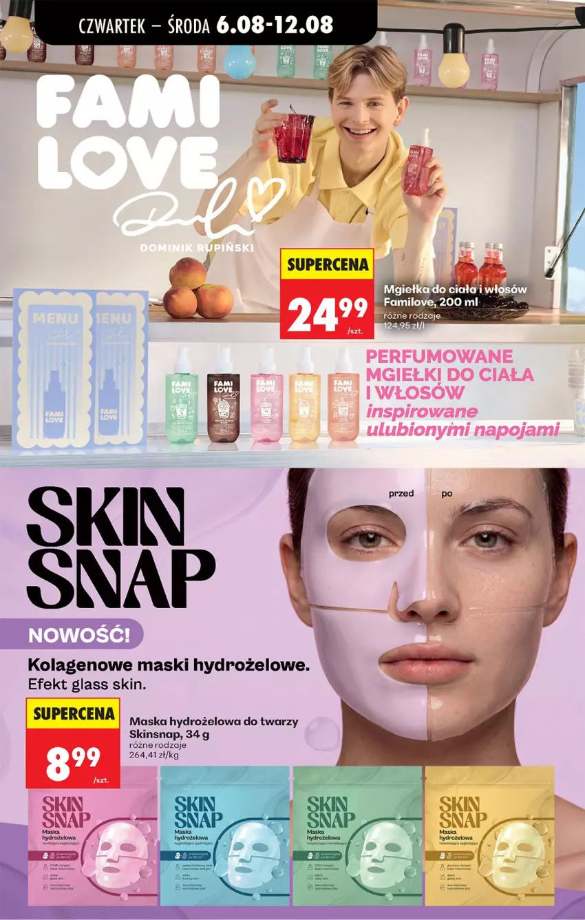 Gazetka promocyjna Biedronka - Od Czwartku - ważna 06.08 do 08.08.2026 - strona 87 - produkty: Fa, Kolagen, Maska, Perfum