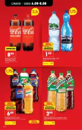 Gazetka promocyjna Biedronka - Od Czwartku - Gazetka - ważna od 08.08 do 08.08.2026 - strona 16 - produkty: Ser, Gin, Mirinda, Coca-Cola, Pepsi, Napój gazowany, Tymbark, Napój niegazowany, Woda, Napój, Mięta