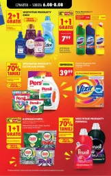 Gazetka promocyjna Biedronka - Od Czwartku - Gazetka - ważna od 08.08 do 08.08.2026 - strona 19 - produkty: Domestos, Por, Gin, Gra, Proszek do prania, Persil, Vizir, Perwoll, Fairy, LG, Fa