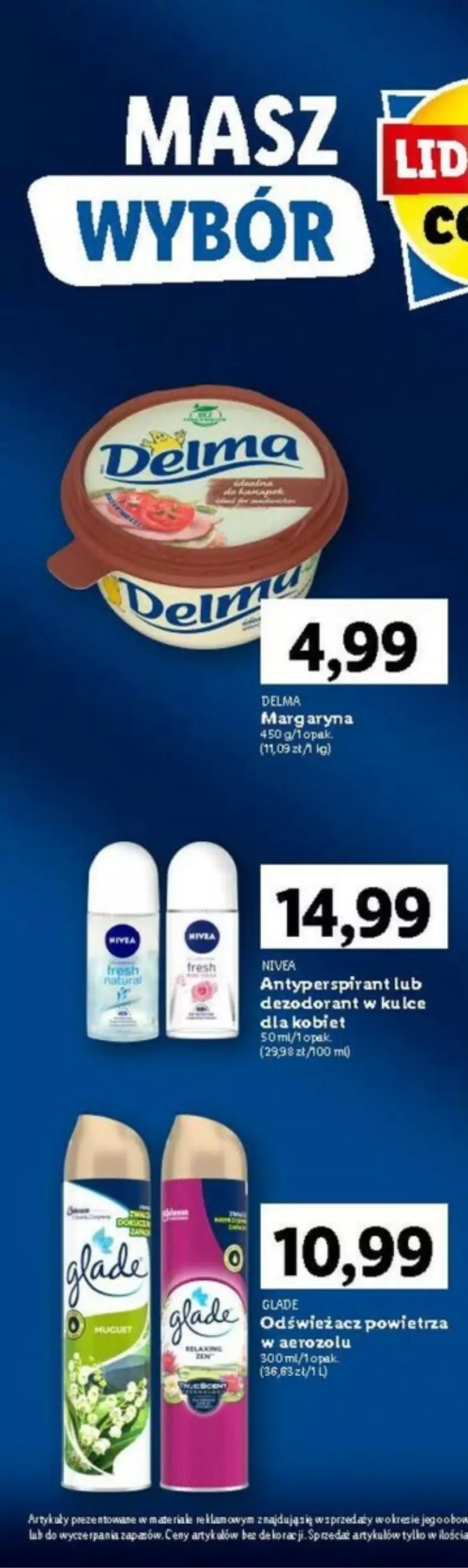 Gazetka promocyjna Lidl - ważna 07.09 do 09.09.2023 - strona 24 - produkty: Dezodorant, Margaryna, Nivea, Odświeżacz powietrza