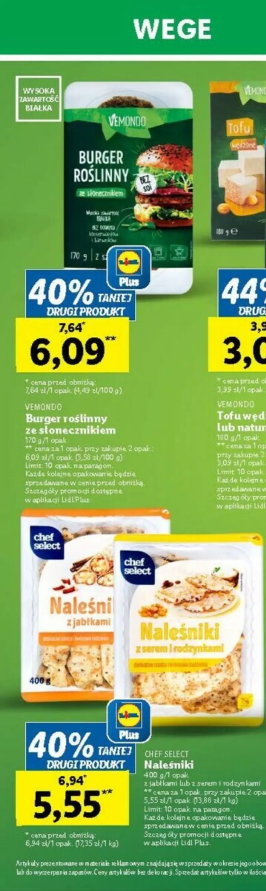 Gazetka promocyjna Lidl - ważna 07.09 do 09.09.2023 - strona 51 - produkty: Acer, Burger, Jabłka, Naleśniki, Olej, Ser, Tera