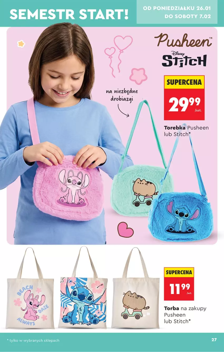 Gazetka promocyjna Biedronka - Okazje Tygodnia - ważna 24.01 do 07.02.2026 - strona 29 - produkty: Torba, Torba na zakupy, Torebka