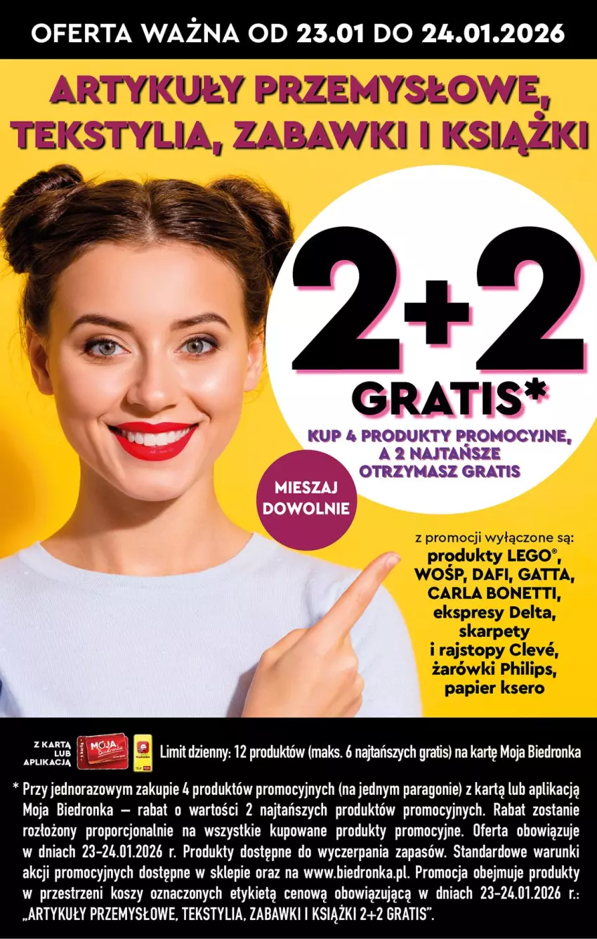 Gazetka promocyjna Biedronka - Okazje Tygodnia - ważna 24.01 do 07.02.2026 - strona 3 - produkty: Gra, Kosz, Por