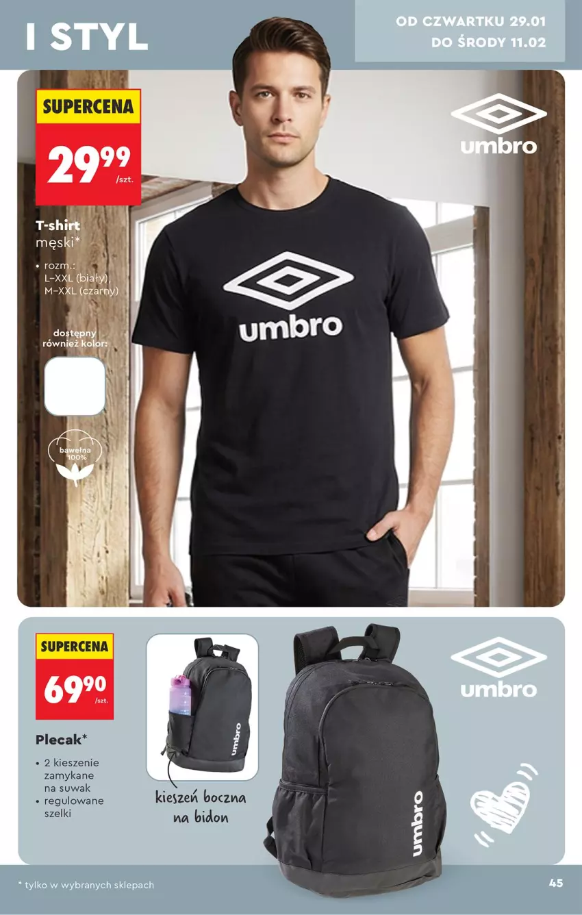Gazetka promocyjna Biedronka - Okazje Tygodnia - ważna 24.01 do 07.02.2026 - strona 47 - produkty: Plecak
