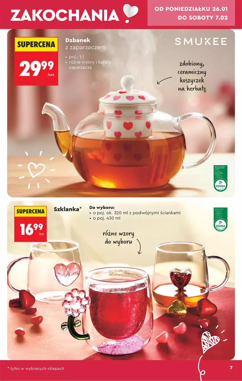 Gazetka promocyjna Biedronka - Okazje Tygodnia - ważna 24.01 do 07.02.2026 - strona 9 - produkty: Kosz, Szklanka