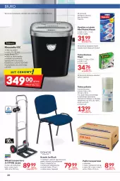 Gazetka promocyjna Makro - [Oferta promocyjna] Artykuły spożywcze i przemysłowe - Gazetka - ważna od 21.02 do 21.02.2022 - strona 20 - produkty: Top, Por, Kosz, Klej, Tran, Niszczarka, Lack, Sport, Wózek, Taśma pakowa, Wózek transportowy, Krzesło, Biuro, Siedzisko, Olej, Fa