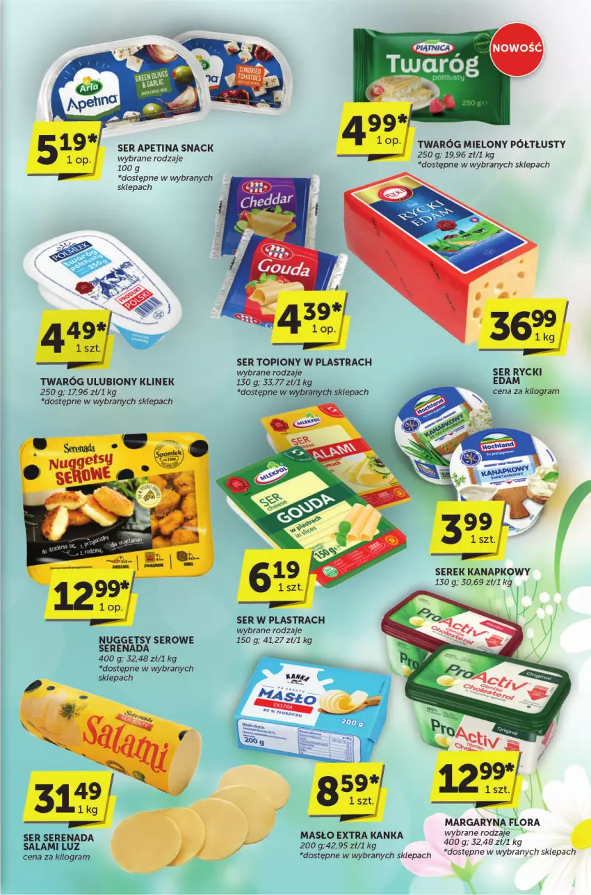 Gazetka promocyjna ABC - ważna 30.04 do 13.05.2025 - strona 5 - produkty: Flora, Margaryna, Ser, Ser topiony, Top, Twaróg