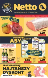 Gazetka promocyjna Netto - Gazetka spożywcza - Gazetka - ważna od 08.01 do 08.01.2022 - strona 1 - produkty: Piwa, Piwo, Ser, Ryż, Gra, Napoje, Schab wieprzowy, Alpro, Napój, Kokos, Jabłka
