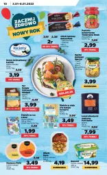 Gazetka promocyjna Netto - Gazetka spożywcza - Gazetka - ważna od 08.01 do 08.01.2022 - strona 10 - produkty: Hummus, Ser, Por, Mus, Benecol, Oliwki, Papryka, Rolada Ustrzycka, Serek, Matjas, Chleb tostowy, Rolada, Chleb, Olej, Lisner