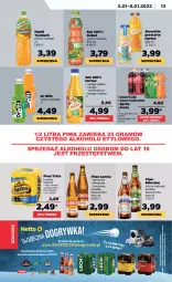 Gazetka promocyjna Netto - Gazetka spożywcza - Gazetka - ważna od 08.01 do 08.01.2022 - strona 13 - produkty: Piwa, Piwo, Sok, Gry, Gra, Ananas, Coca-Cola, Tatra, Tymbark, Smoothie, Fanta, Kubuś, Sprite, Mango, Napój, Hortex, Fa