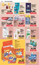 Gazetka promocyjna Netto - Gazetka spożywcza - Gazetka - ważna od 08.01 do 08.01.2022 - strona 14 - produkty: Płyn do prania, Ludwik, Mydło w płynie, Pralki, Pur, Gra, Do mycia naczyń, Pantene, Dezodorant, Tablet, Proszek do prania, Purina, Pasta do zębów, Płyn do mycia naczyń, Dove, Vizir, Szampon, Gillette, Garnier, Calgon, Płyn do mycia, Odżywka, Mydło, Zmywarki, Colgate, Tabletki do zmywarki, LG