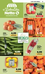 Gazetka promocyjna Netto - Gazetka spożywcza - Gazetka - ważna od 08.01 do 08.01.2022 - strona 5 - produkty: Cebula, Papryka słodka, Papryka, Ogórek