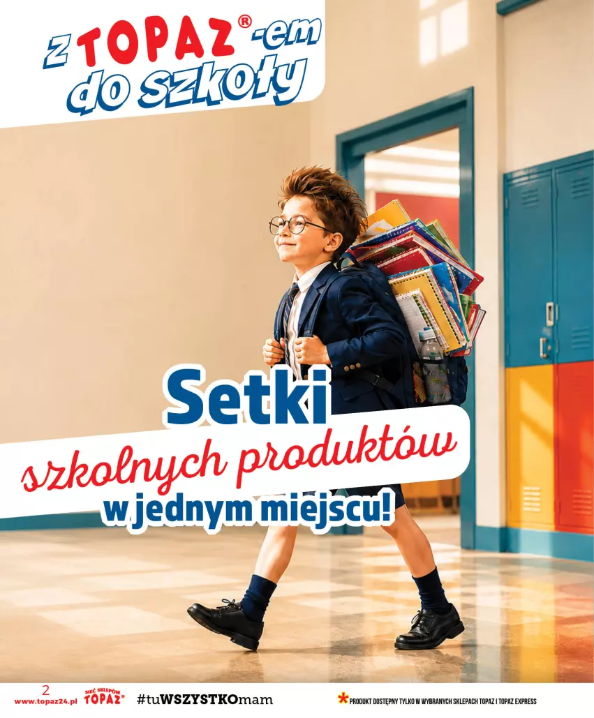 Gazetka promocyjna Topaz - Gazetka - ważna 03.09 do 09.09.2026 - strona 2 - produkty: Top, Woda
