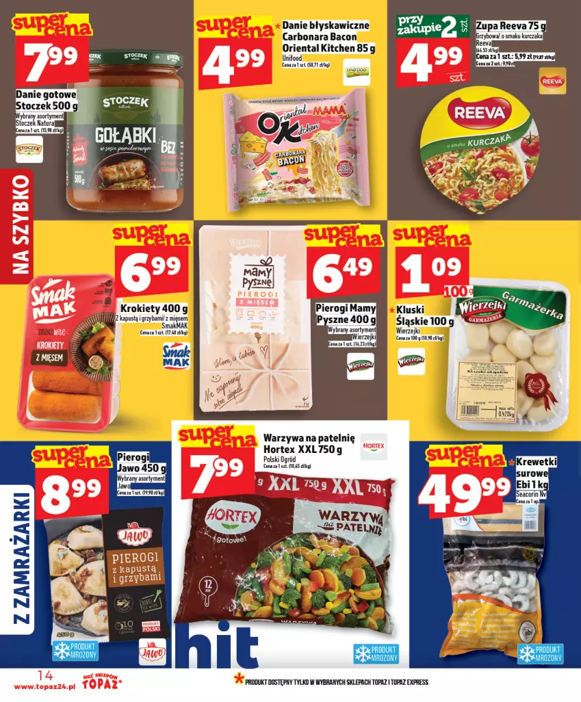 Gazetka promocyjna Topaz - Gazetka - ważna 09.04 do 15.04.2026 - strona 14 - produkty: Hortex, Kapustą, Ogród, Top, Warzywa