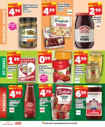 Gazetka promocyjna Topaz - Gazetka - Gazetka - ważna od 15.04 do 15.04.2026 - strona 12 - produkty: Buraczki, Dawtona, Top, Mus, Korniszony, Bonduelle, Fasola, Podravka, Vegeta, Musztarda, Fa
