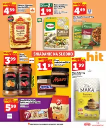 Gazetka promocyjna Topaz - Gazetka - Gazetka - ważna od 15.04 do 15.04.2026 - strona 13 - produkty: Makaron, Top, Ser, Milky Way, Dżem, Snickers, Mąka, Mars, Mąka tortowa, Knorr