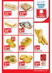 Gazetka promocyjna Auchan - przeNISKIE CENY lecą w dół Hipermarkety - Gazetka - ważna od 02.03 do 02.03.2022 - strona 13 - produkty: Piec, Cebula, Tarta, Bagietka, Pizza, Pieczarka, Chleb, Bułka tarta, Gaga, Bułka