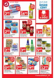 Gazetka promocyjna Auchan - przeNISKIE CENY lecą w dół Hipermarkety - Gazetka - ważna od 02.03 do 02.03.2022 - strona 19 - produkty: Sałatka, Ketchup, Makaron, Dawtona, Sos, Sok, Rio Mare, Kucharek, Zupa, Cytryny, Szal, Płatki owsiane, Sałat, Podravka, Tuńczyk, Olej, Pomidory