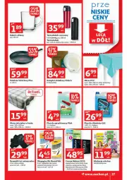 Gazetka promocyjna Auchan - przeNISKIE CENY lecą w dół Hipermarkety - Gazetka - ważna od 02.03 do 02.03.2022 - strona 27 - produkty: BIC, Dywanik, Długopis, Tefal, Płyn do spryskiwaczy, Kubek, Patelnia, Komplet obiadowy, Obrus, Dywan, Płyn do chłodnic, Fa