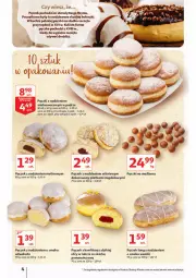 Gazetka promocyjna Auchan - przeNISKIE CENY lecą w dół Hipermarkety - Gazetka - ważna od 02.03 do 02.03.2022 - strona 4 - produkty: Pączek, Bułeczki