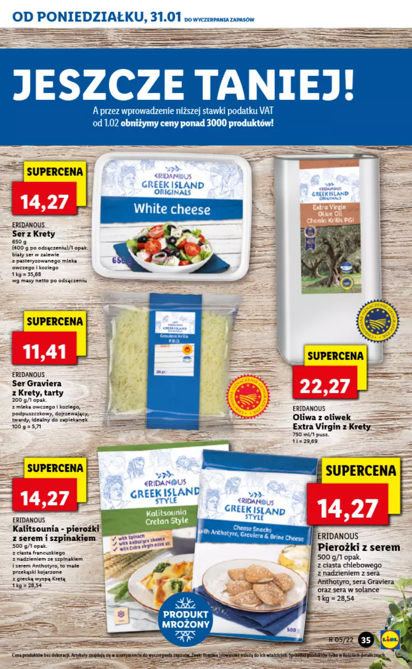 Gazetka promocyjna Lidl - GAZETKA - ważna 31.01 do 02.02.2022 - strona 35 - produkty: Chleb, Gin, Gra, Kret, Ser, Solan, Szpinak