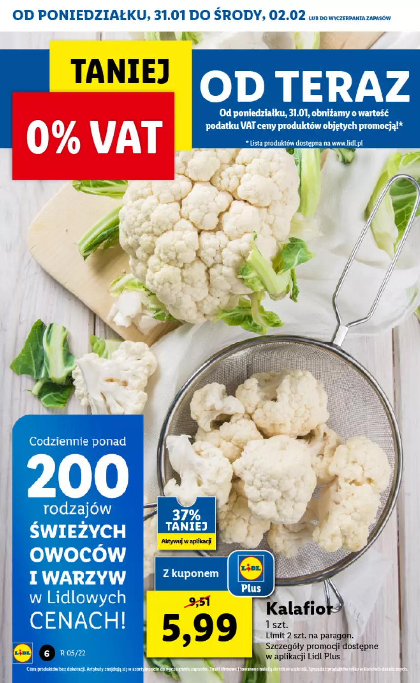 Gazetka promocyjna Lidl - GAZETKA - ważna 31.01 do 02.02.2022 - strona 6 - produkty: Tera