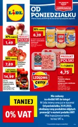 Gazetka promocyjna Lidl - GAZETKA - Gazetka - ważna od 02.02 do 02.02.2022 - strona 1 - produkty: Kawa rozpuszczalna, Gra, Kawa, Pomidory, Jabłka