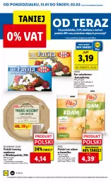 Gazetka promocyjna Lidl - GAZETKA - Gazetka - ważna od 02.02 do 02.02.2022 - strona 16 - produkty: Ser, Por, Twaróg, Favita, Rama, Kawa, Sałat, Edam, Fa