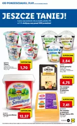 Gazetka promocyjna Lidl - GAZETKA - Gazetka - ważna od 02.02 do 02.02.2022 - strona 17 - produkty: Chrzan, Serek puszysty, Cheddar, Ser, Twaróg, Piątnica, Serek, Burger, Mleko, Fa
