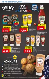 Gazetka promocyjna Lidl - GAZETKA - Gazetka - ważna od 02.02 do 02.02.2022 - strona 24 - produkty: Ketchup, Sos, Por, Mus, Gra, Salsa, Leon, Burger, Heinz, Musztarda, Fa