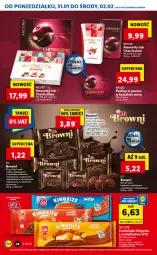 Gazetka promocyjna Lidl - GAZETKA - Gazetka - ważna od 02.02 do 02.02.2022 - strona 38 - produkty: Ser, Praliny, Ciasto czekoladowe, Leon, Czekolada, Babeczki, LG, Fa