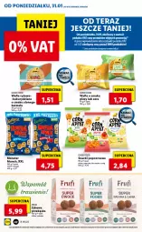 Gazetka promocyjna Lidl - GAZETKA - Gazetka - ważna od 02.02 do 02.02.2022 - strona 42 - produkty: Ser, Ryż, Papryka, Tera, Wafle, Pizza, Popcorn, Owoce, Masło