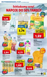 Gazetka promocyjna Lidl - GAZETKA - Gazetka - ważna od 02.02 do 02.02.2022 - strona 43 - produkty: Sok, Napoje, LANA, Schweppes, Tymbark, Wosana, Woda, Wino, Napój, Nektar, Hortex, Fa