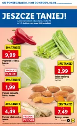 Gazetka promocyjna Lidl - GAZETKA - Gazetka - ważna od 02.02 do 02.02.2022 - strona 9 - produkty: Papryka słodka, Pietruszka, Papryka, Seler naciowy, Fa
