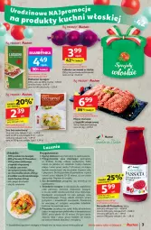 Gazetka promocyjna Auchan - Te URODZINY są NAJ Moje - Gazetka - ważna od 21.05 do 21.05.2025 - strona 3 - produkty: Cebula czerwona, Mozzarella, Piec, Torebka, Cebula, Makaron, Mięso mielone, Sos, Ser, Sól, Rum, Por, Ser tylżycki, Kawa, Pieprz, Lasagne, Olej, Mięso