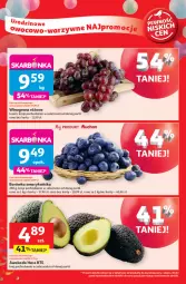 Gazetka promocyjna Auchan - Te URODZINY są NAJ Moje - Gazetka - ważna od 21.05 do 21.05.2025 - strona 4 - produkty: Borówka, Borówka amerykańska, Winogrona, Wino