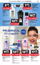 Gazetka promocyjna Netto - Artykuły spożywcze - Gazetka - ważna od 16.09 do 16.09.2023 - strona 19 - produkty: Makijaż, Krem do twarzy, Mydło w płynie, Płyn micelarny, Pasta do zębów, Schwarzkopf, Lack, Tołpa, Szampon, Odżywka, Mydło, Nivea