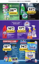 Gazetka promocyjna Netto - Artykuły spożywcze - Gazetka - ważna od 16.09 do 16.09.2023 - strona 21 - produkty: Spray do czyszczenia, Finish, Air Wick, Tablet, Płyn nabłyszczający, Cillit Bang, Limonka, Calgon, Zmywarki, LG