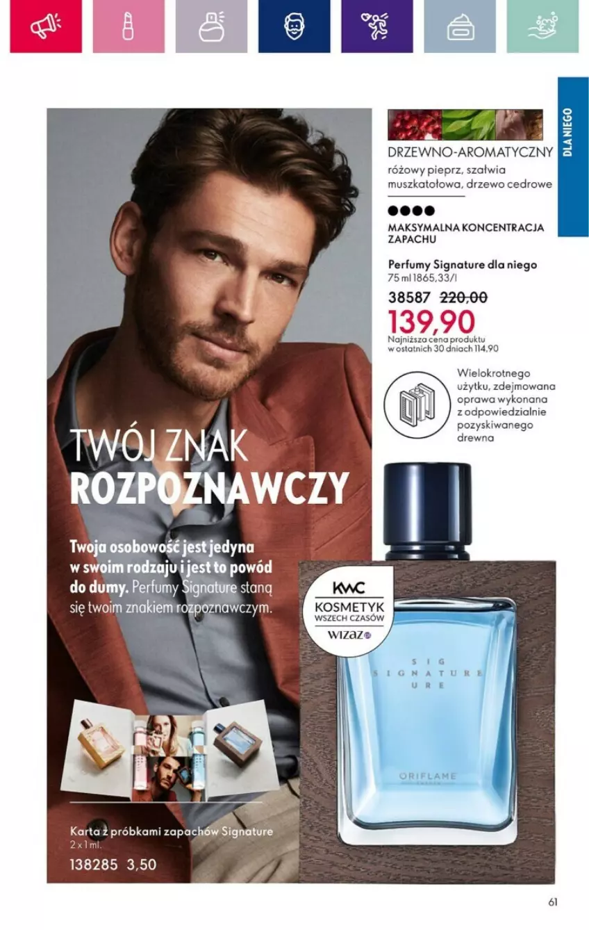 Gazetka promocyjna Oriflame - ważna 05.03 do 25.03.2024 - strona 127 - produkty: Mus, Perfum, Pieprz