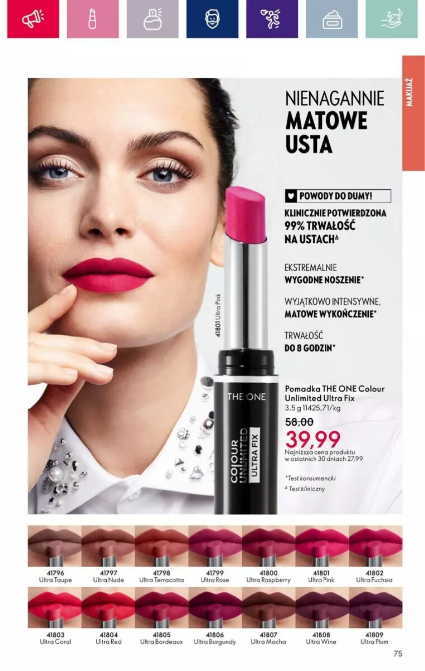 Gazetka promocyjna Oriflame - ważna 05.03 do 25.03.2024 - strona 142 - produkty: Noż, The ONE