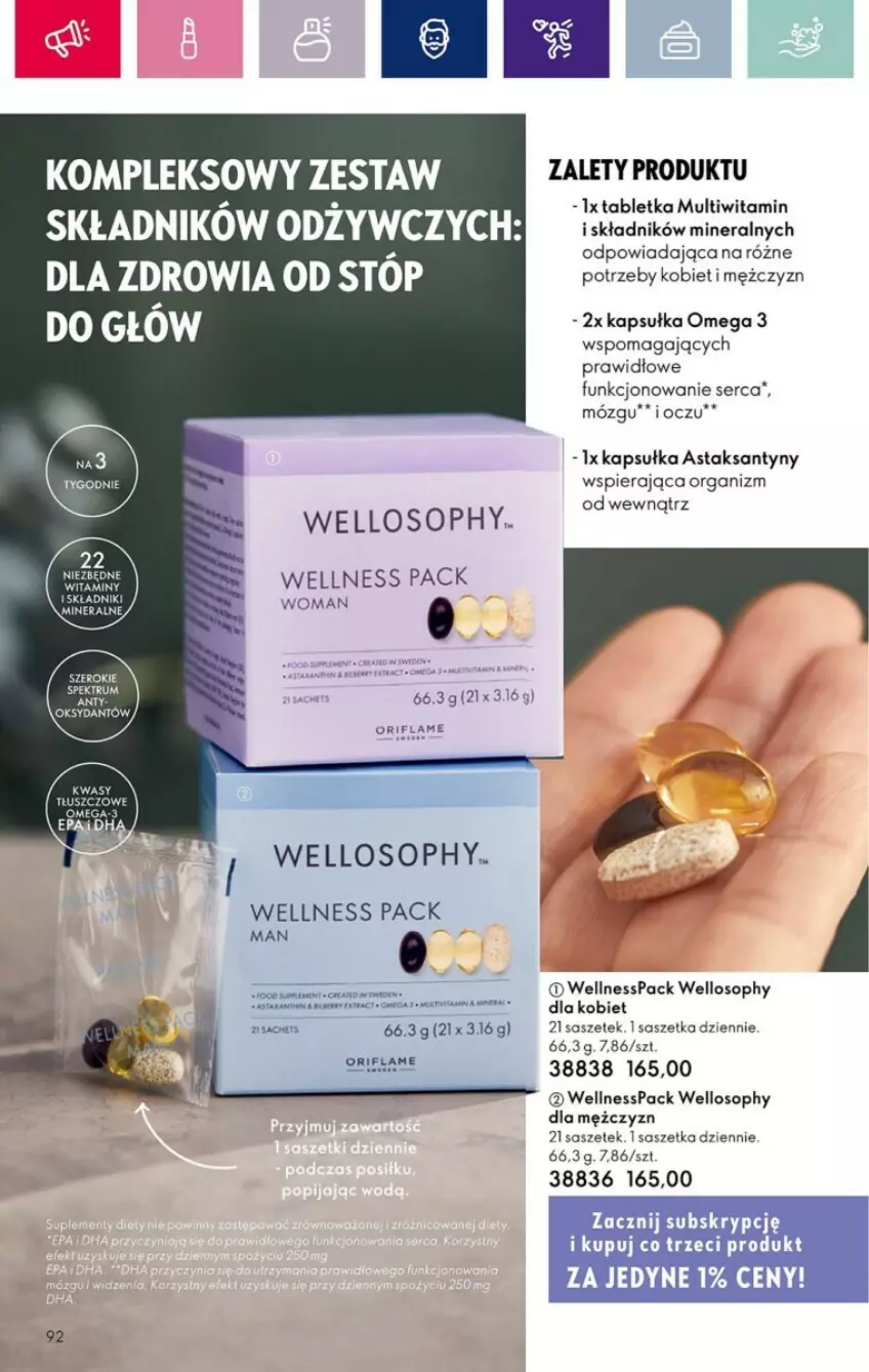 Gazetka promocyjna Oriflame - ważna 05.03 do 25.03.2024 - strona 161 - produkty: Ser, Sos, Tablet