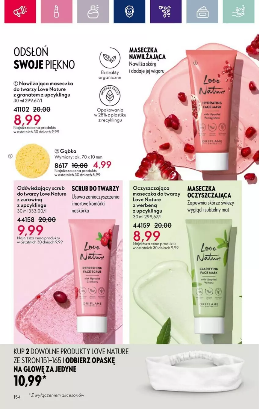 Gazetka promocyjna Oriflame - ważna 05.03 do 25.03.2024 - strona 62 - produkty: Gra, Granat, Love Nature, Ser