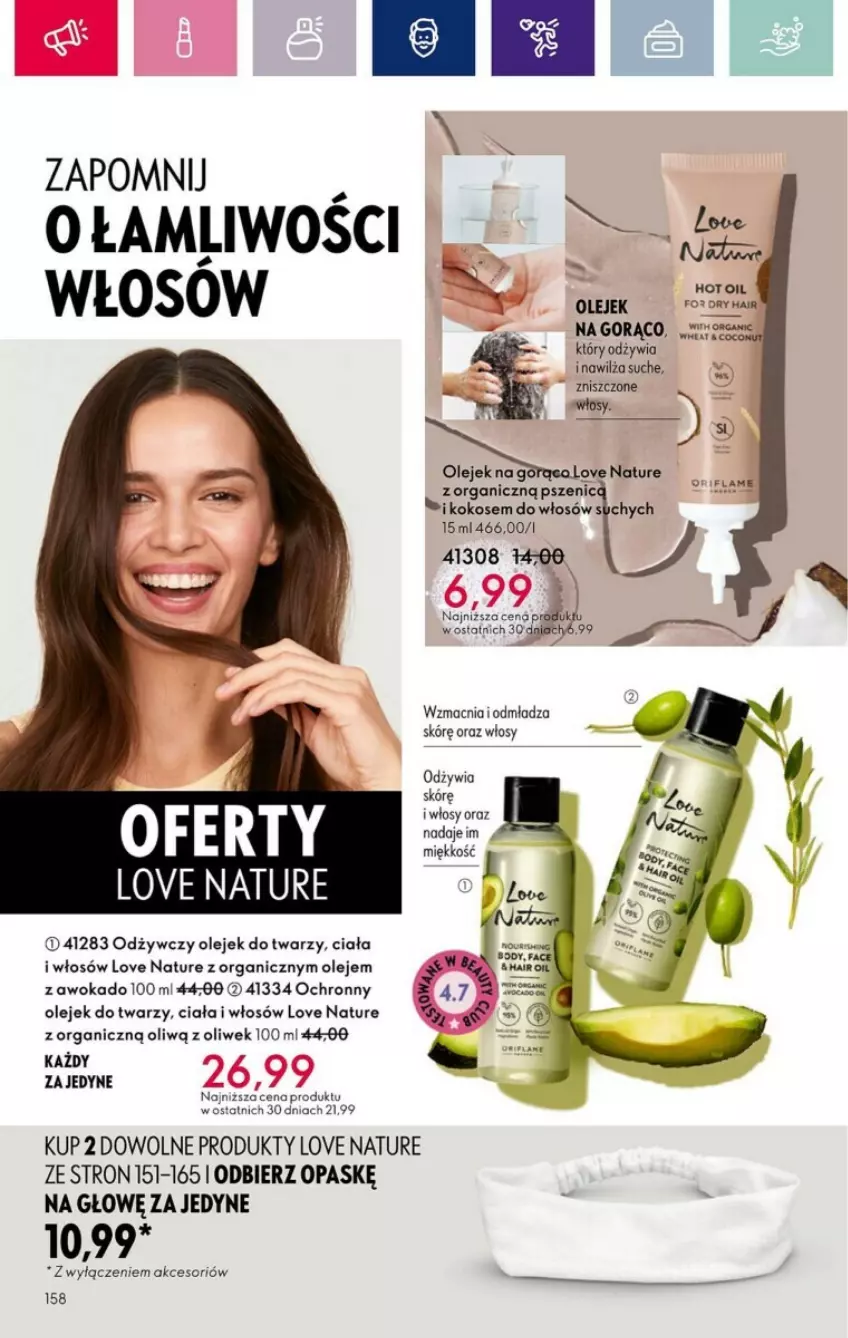 Gazetka promocyjna Oriflame - ważna 05.03 do 25.03.2024 - strona 66 - produkty: Kokos, Love Nature, Olej