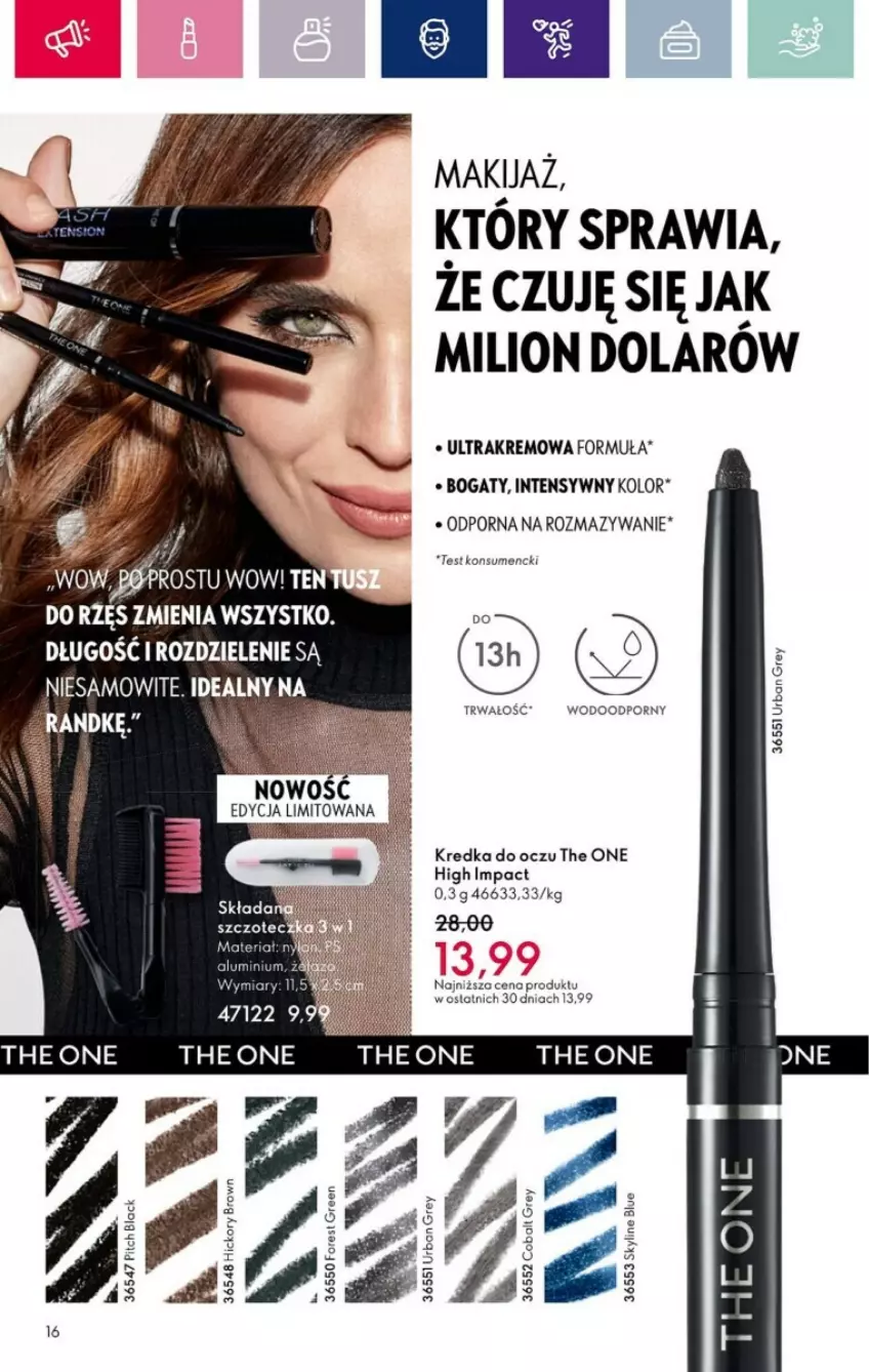 Gazetka promocyjna Oriflame - ważna 05.03 do 25.03.2024 - strona 68 - produkty: Lion, Makijaż, Por