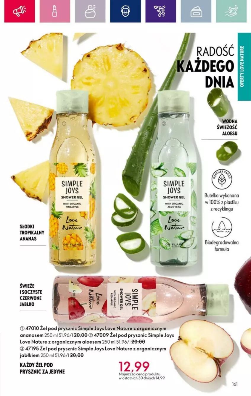 Gazetka promocyjna Oriflame - ważna 05.03 do 25.03.2024 - strona 70 - produkty: Ananas, Gra, Love Nature