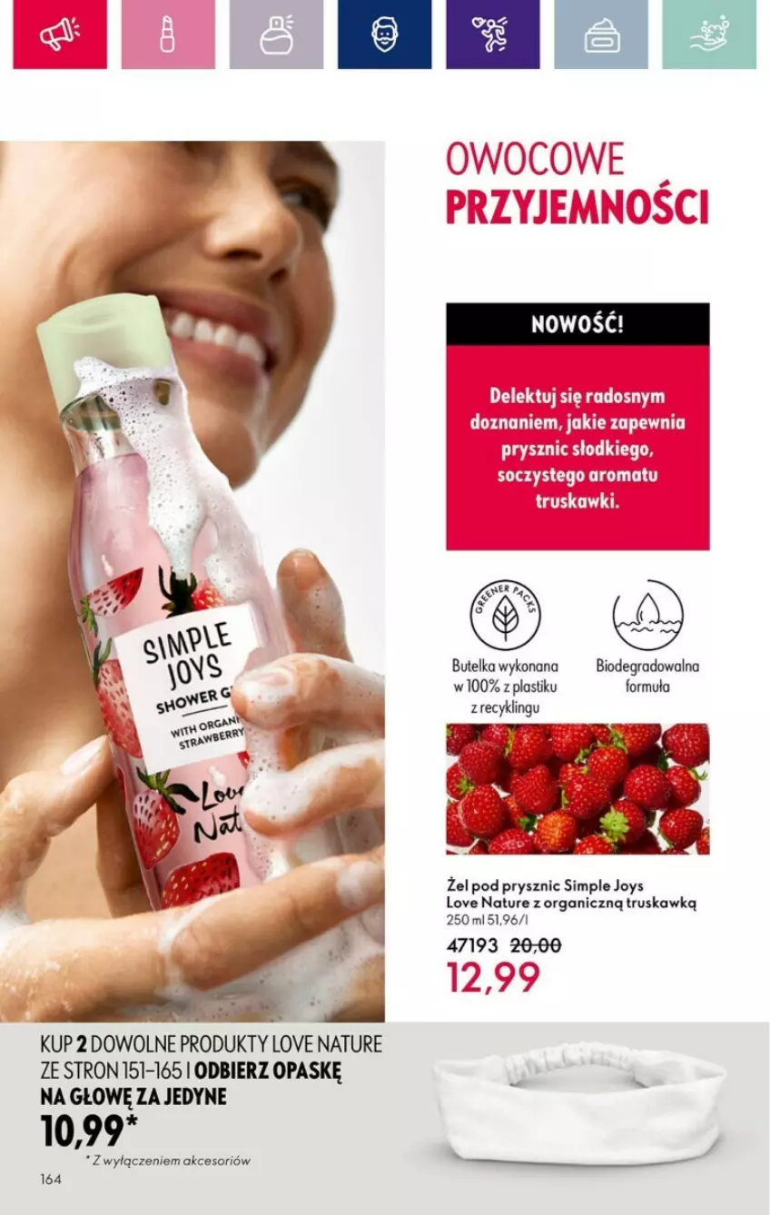 Gazetka promocyjna Oriflame - ważna 05.03 do 25.03.2024 - strona 73 - produkty: Gra, Love Nature