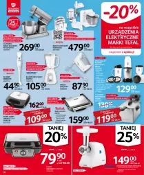 Gazetka promocyjna Selgros - Oferta przemysłowa - Gazetka - ważna od 10.08 do 10.08.2022 - strona 14 - produkty: Ser, Robot planetarny, Blender, Maszynka do mielenia, Gofrownica, Mikser, Szynka, Tefal, Robot, Maszynka, Kubek, Grill, Olej, Mięso, Fa