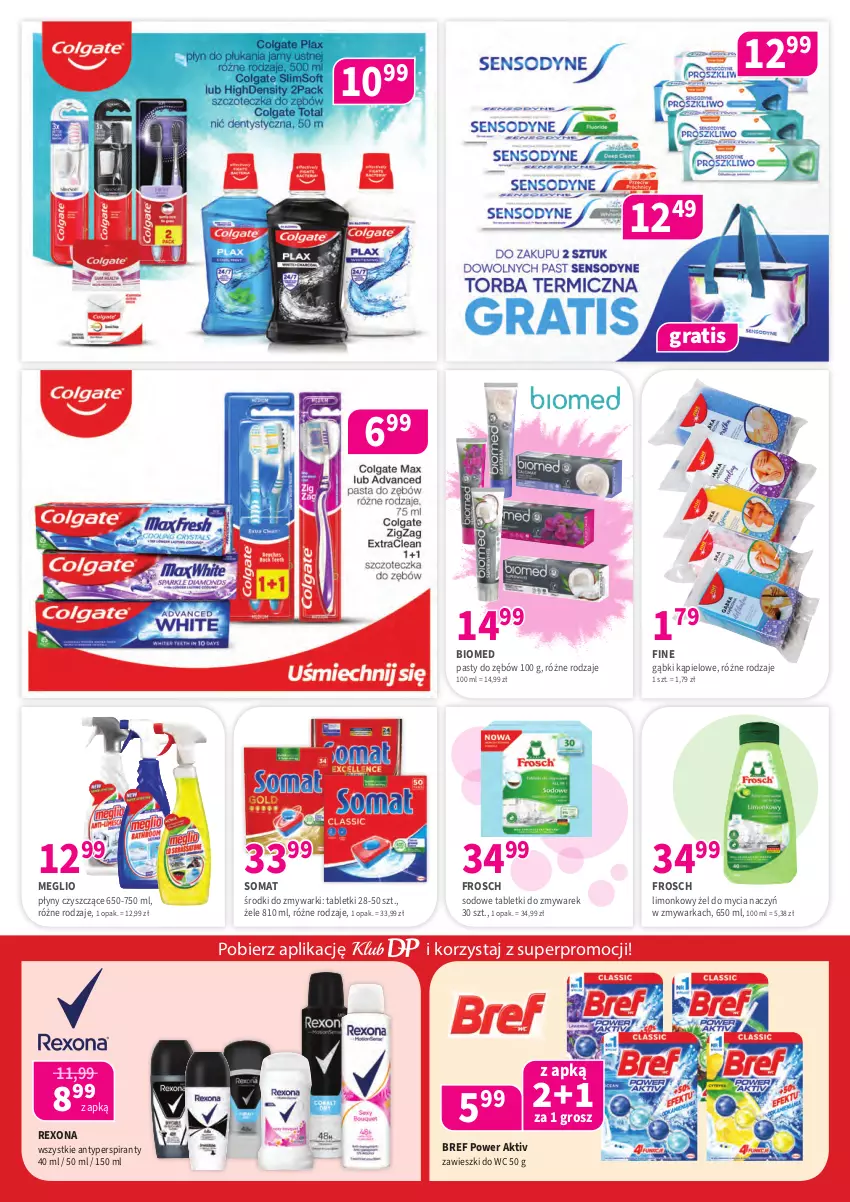 Gazetka promocyjna Drogerie Polskie - Gazetka - ważna 07.06 do 30.06.2024 - strona 7 - produkty: Antyperspirant, Bref, Do mycia naczyń, Frosch, Gra, Rexona, Somat, Tablet, Warka, Zawieszki, Zmywarka, Zmywarki