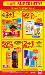 Gazetka promocyjna PoloMarket - Gazetka POLOmarket - Gazetka - ważna od 21.07 do 21.07.2026 - strona 9 - produkty: 7up, Red Bull, Mirinda, Lody, Pepsi, Napój gazowany, Napój