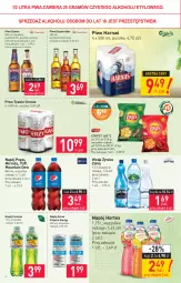 Gazetka promocyjna Stokrotka - Market - Gazetka - ważna od 14.04 do 14.04.2021 - strona 6 - produkty: Piwa, Piwo, Gra, 7up, Chipsy, Mirinda, Tyskie, Desperados, Pepsi, Oshee, Woda, Harnaś, Lay’s, Napój, Hortex